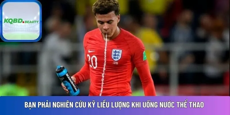 liều lượng khi uống nước thể thao